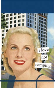 Love Not Camping Mini Notes