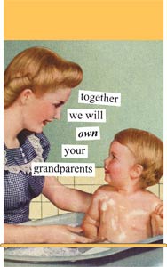 "Own Your Grandparents" Mini Notes